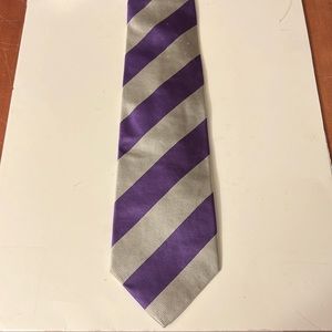 Men's Ben Silver All Silk Tie